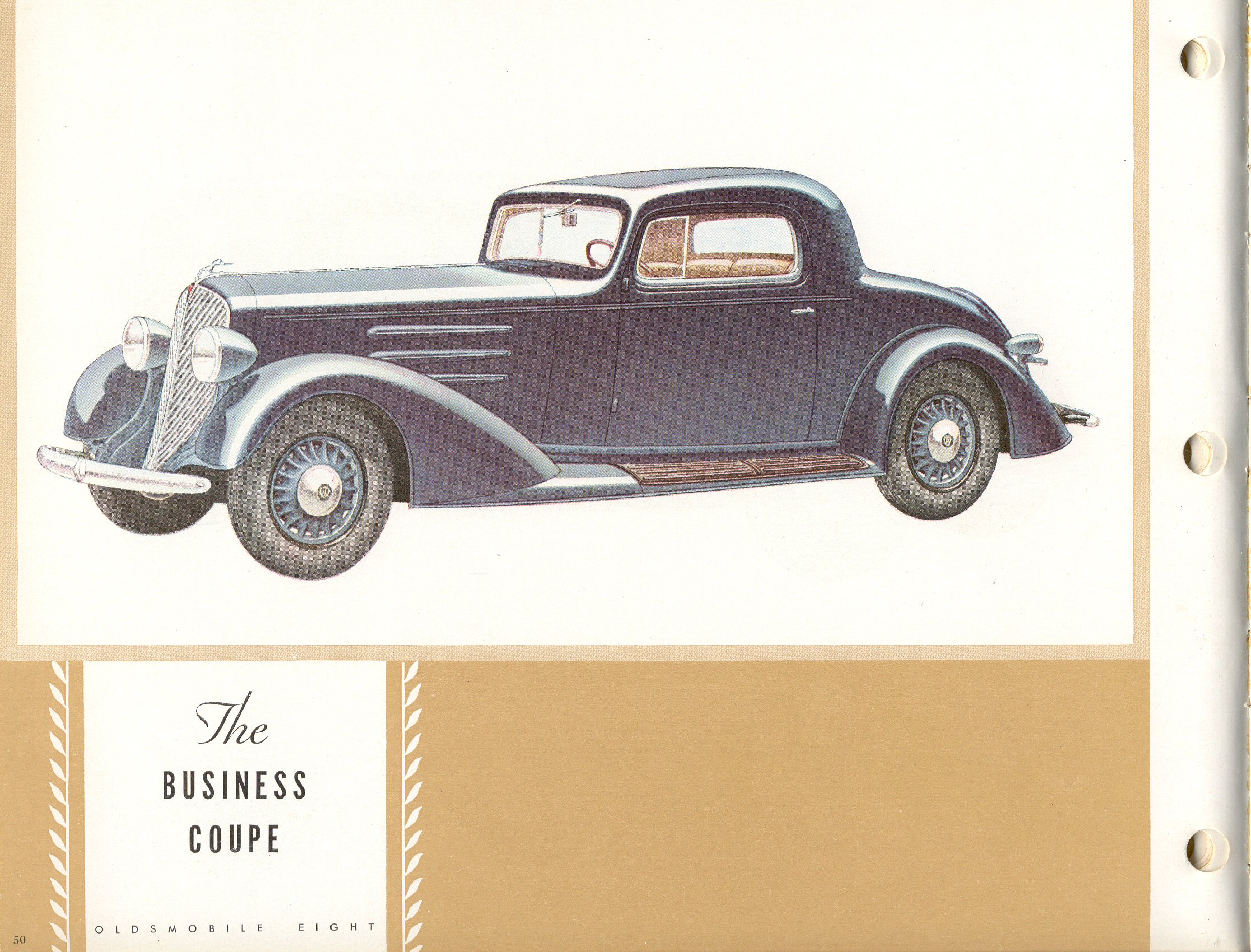 1933 Oldsmobile Motor Cars Booklet Page 36